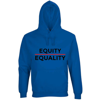EQUITY OVER EQUALITY PREMIUM PULLOVER HOODIE