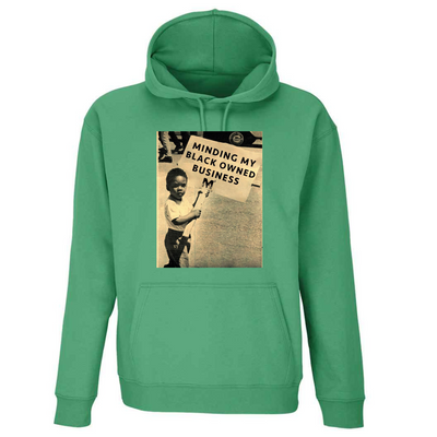 MINDING MY BLACK OWNED BUSINESS PREMIUM PULLOVER HOODIE for Kids